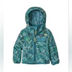 Patagonia 4T Baggies Jacket in Tassy Tails: Tasmanian Teal